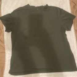 Men's X-Large H&M Olive Green Short Sleeve T-shirt