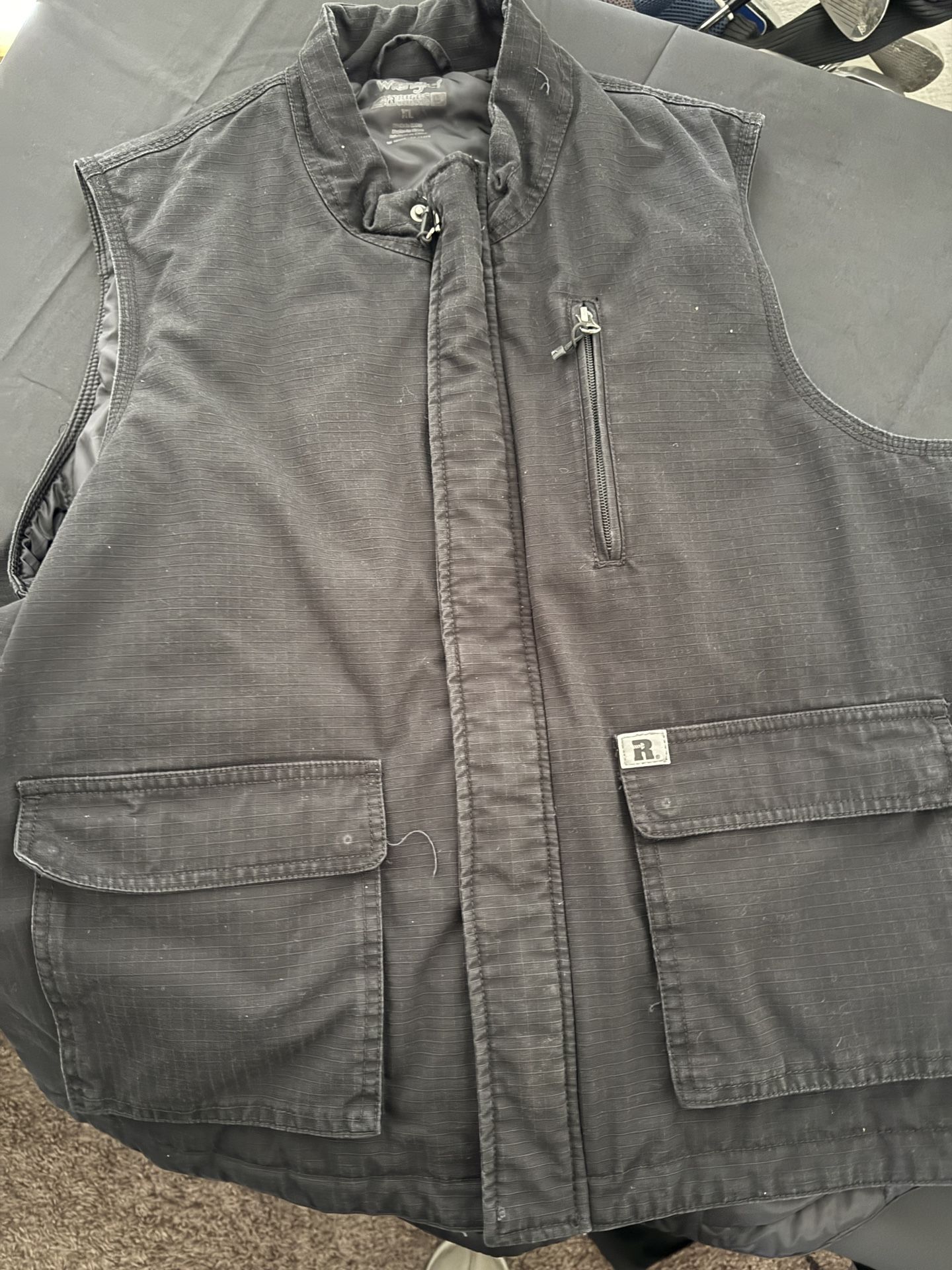 Mens Wrangler Work Vest Size XL