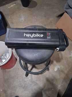 E. Bike battery