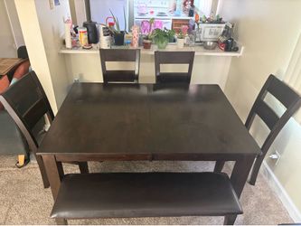 Wooden Dining Table Set