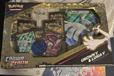 Crown Zenith Unknown V & Lugia V Box