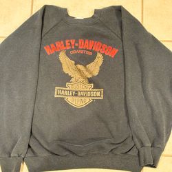 Vintage Harley Davidson Cigarettes sweater