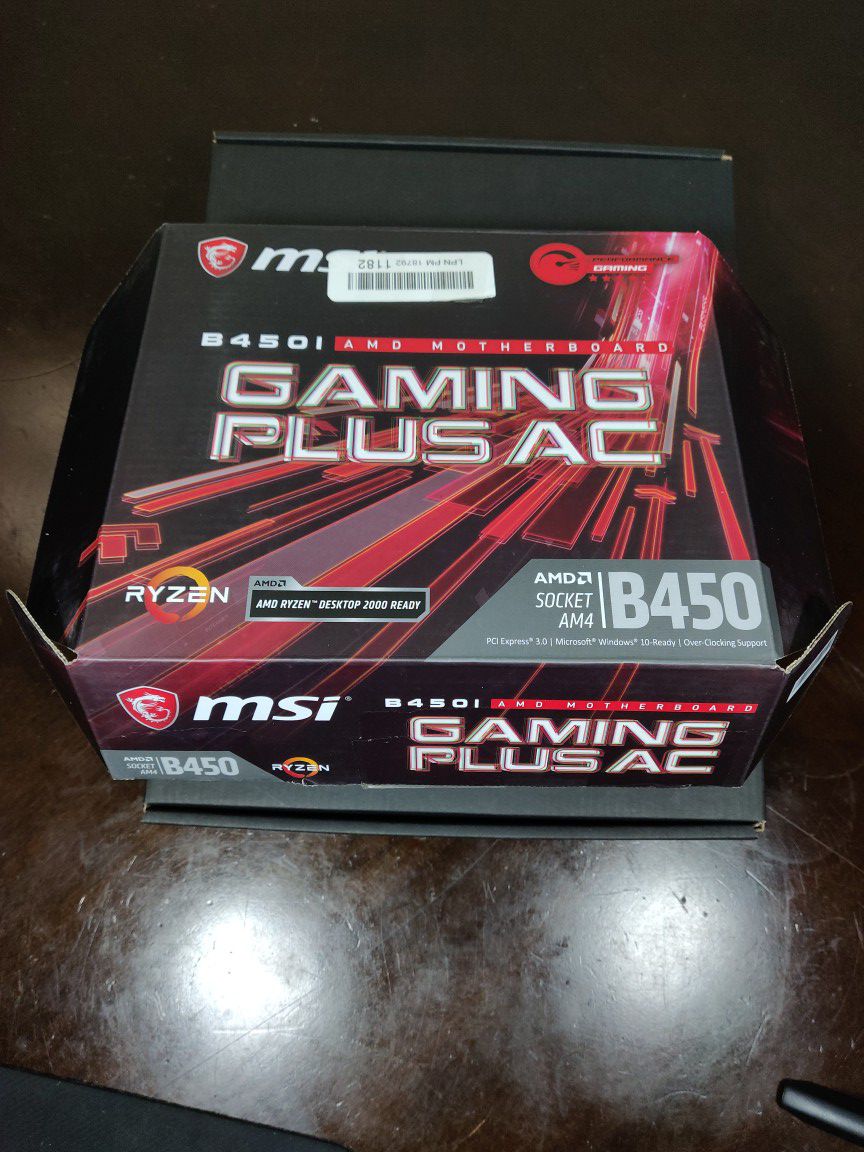 MSI B450i Gaming ITX Motherboard AM4 Ryzen