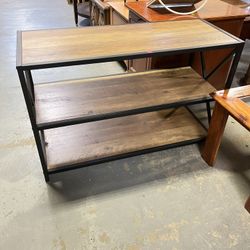 Industrial Style Tv Stand Shelves (in Store)
