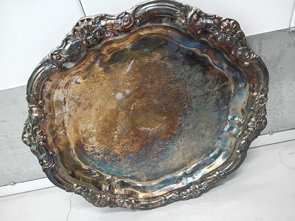 Silver Plated Platter
