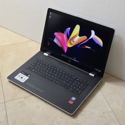 HP Laptop w/17.3 Inch FHD 1080P Display, Intel Core i7,512 GB SSD,16GB,HDMI,2x GPU 4GB, Win11- Excellent Condition-Fast 