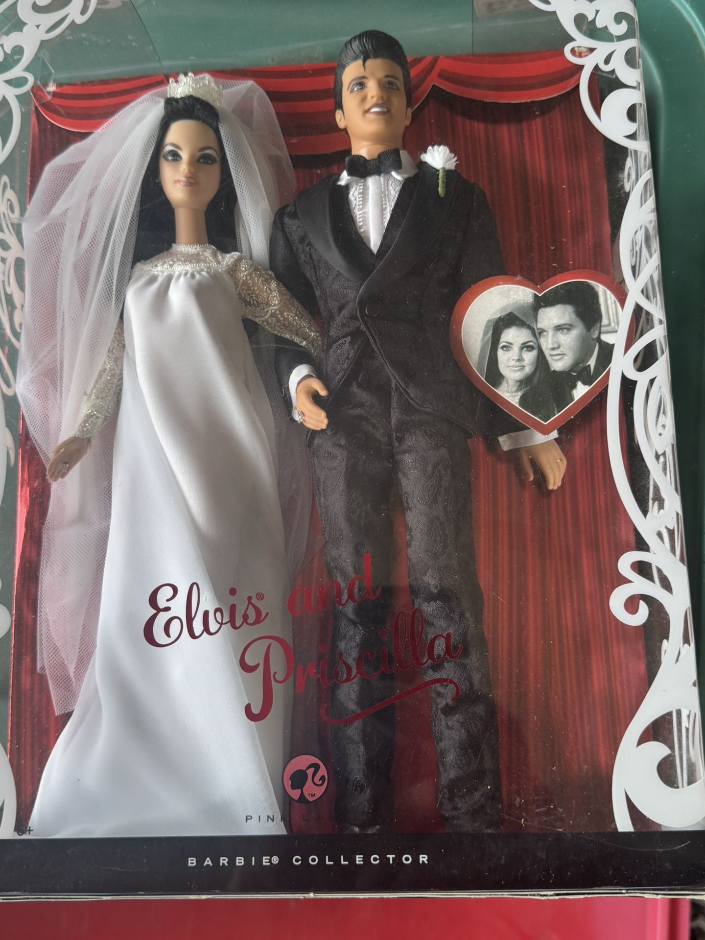 Elvis And Priscilla Wedding Barbies