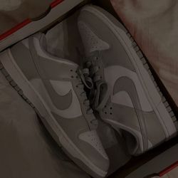 Gray Nike Dunks