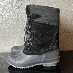 Khombu Women’s Winter Waterproof Boot Davenport Size 7 M Fleece Lined