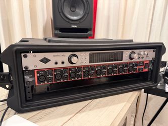 Apollo x8p + behringer ada8200+ 3 space rack