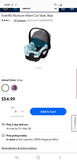 Evenflo infant car seat