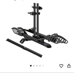 Ez-Fold 2-Bike/E Bike Rack Hitch 200 lb Capacity Original Packaging 