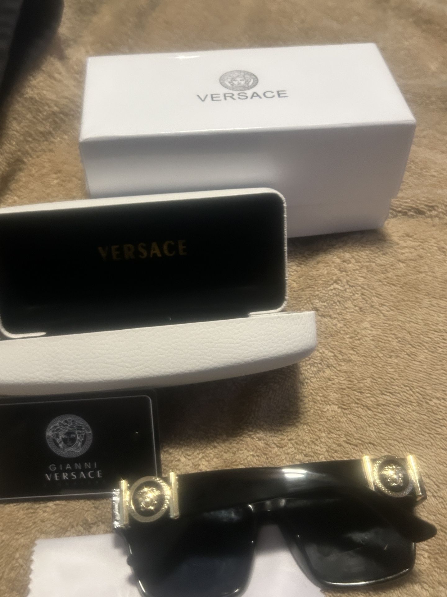 Brand new Versace sunglasses with box and case Versace unisex sunglasses VE2262 New | Mercari main image 4
