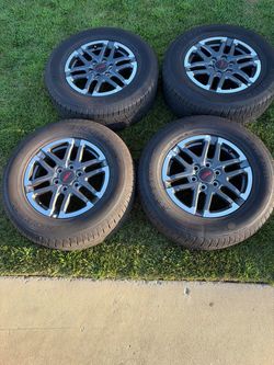 Toyota TRD 17” OEM wheels and tires