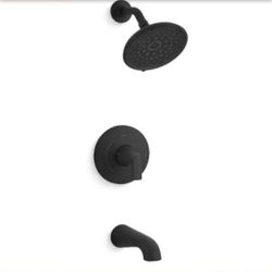 Kohler Cursiva Tub And Shower Kit Matte Black Retail $209