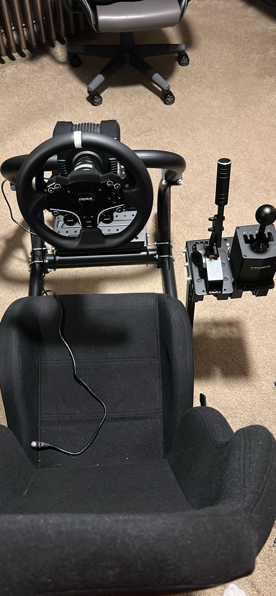 Moza R5 Sim Rig w/ extras ($750+ value)