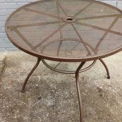 Metal Outdoor Table 