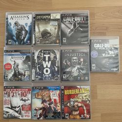 PlayStation 3and 2 games!