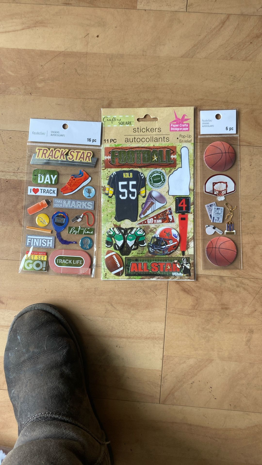 Sports Scrapbooking Stickers