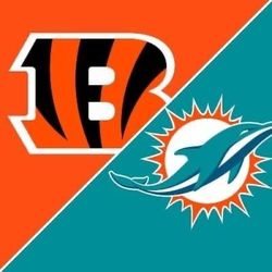 Dolphins vs. Bengals (December 21 -1:00pm) 