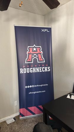 Banner Houston Roughnecks