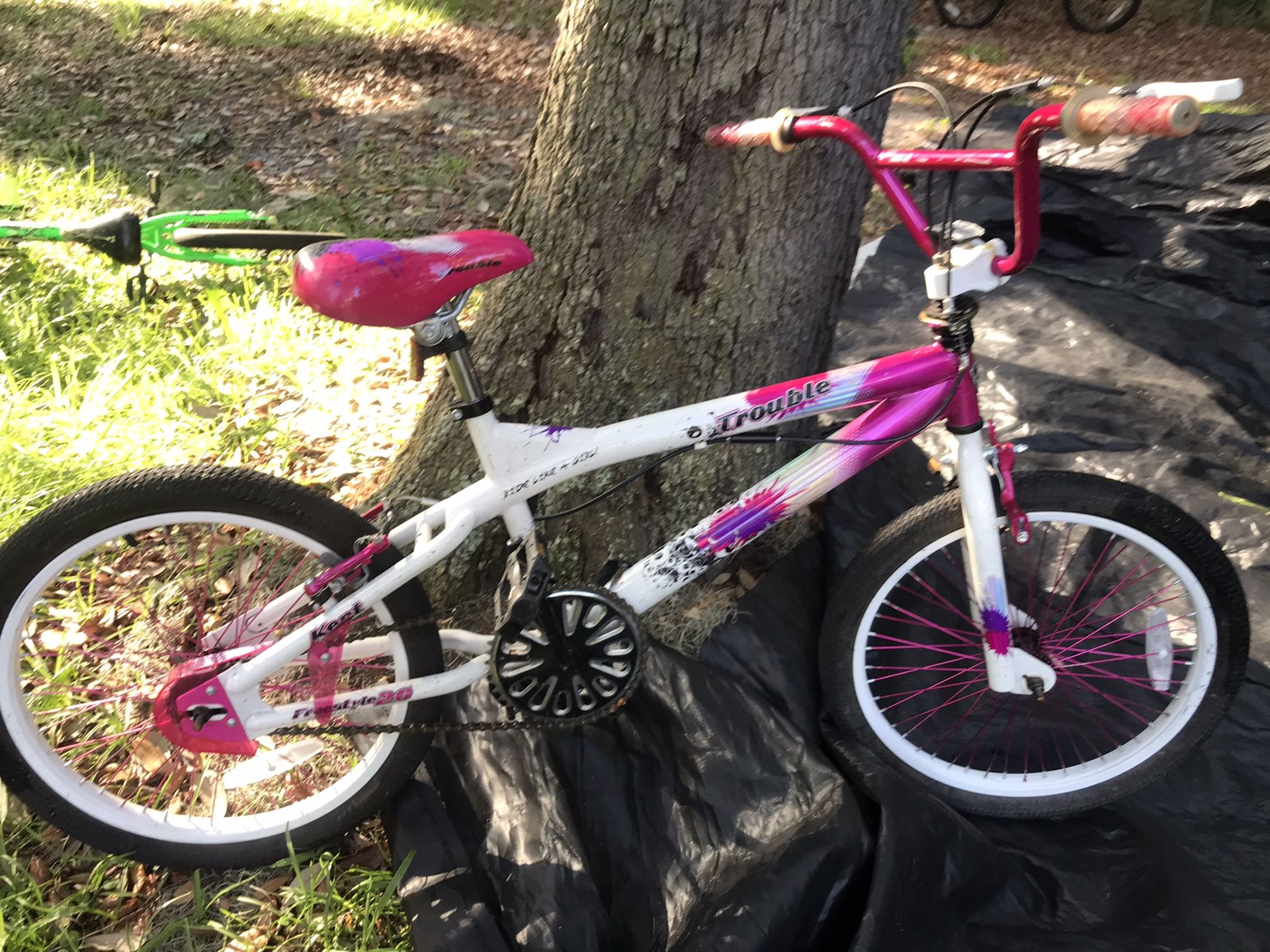 Kent 20" Trouble Girl's BMX Bike, Pink!