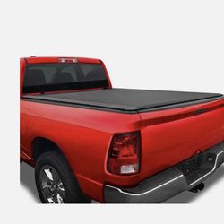 1pc 6.5 Soft Top Roll Up Tonneau Cover Chevy Truck