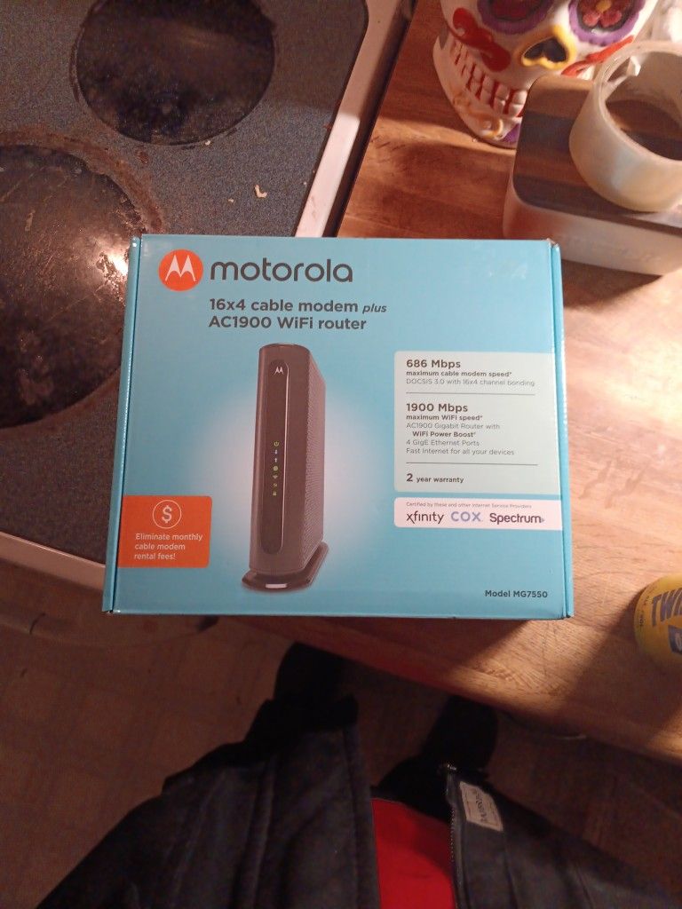 Internet Modem & Wifi Router