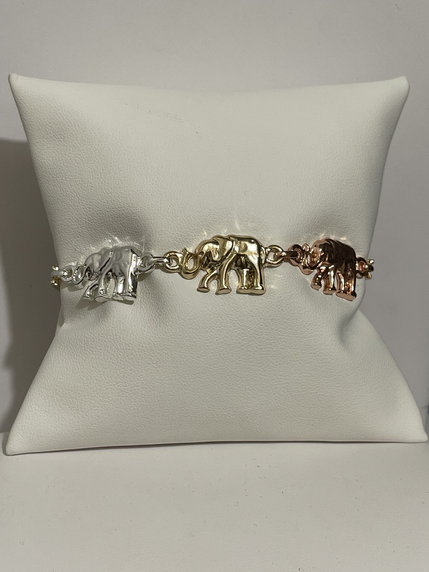 π3-tone Oro Laminado Bracelet