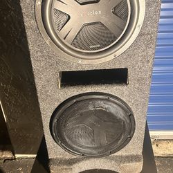 Two 12” Keenwood Subwoofers