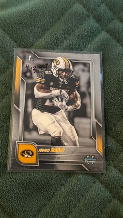Ahmad Hardy Bowman Chrome 1st Trading Card