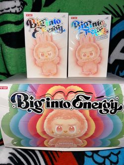 Authentic Pop Mart Labubu Big Into Energy Lot Bundle Lot (2 for $45)