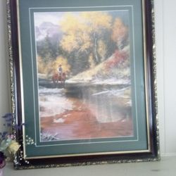 "Western Landscape Print 