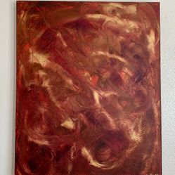 Abstract Canvas Painting Art. (24”x30”)