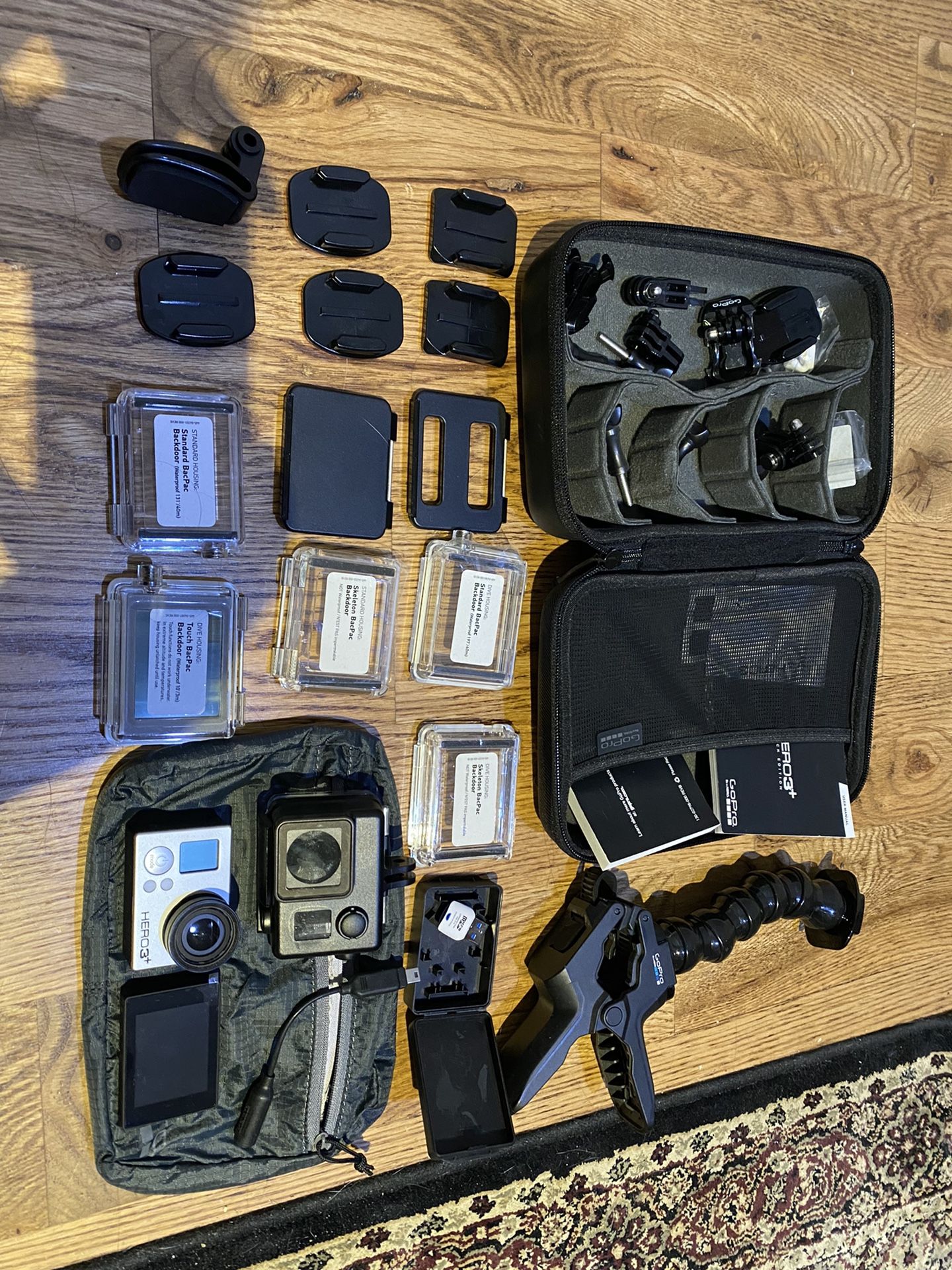 Full Set of GoPro Stuff Hero3+