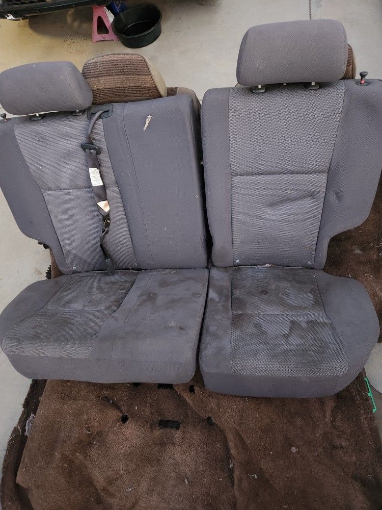 2005 Toyota Matrix Rear Seats