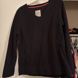 Merona black sweater, size M
