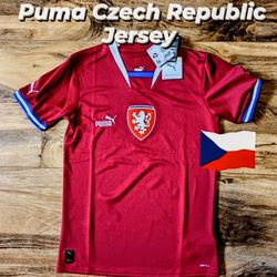 Puma Football Jersey Czech Republic National Soccer Team