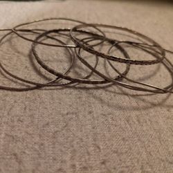 Sterling Silver Bangle Bracelets