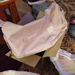 2 Large Duffel Bags Purple Or Brown New 15 Each 