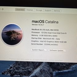 MacBook Air 2012 Spanish Keyboard 