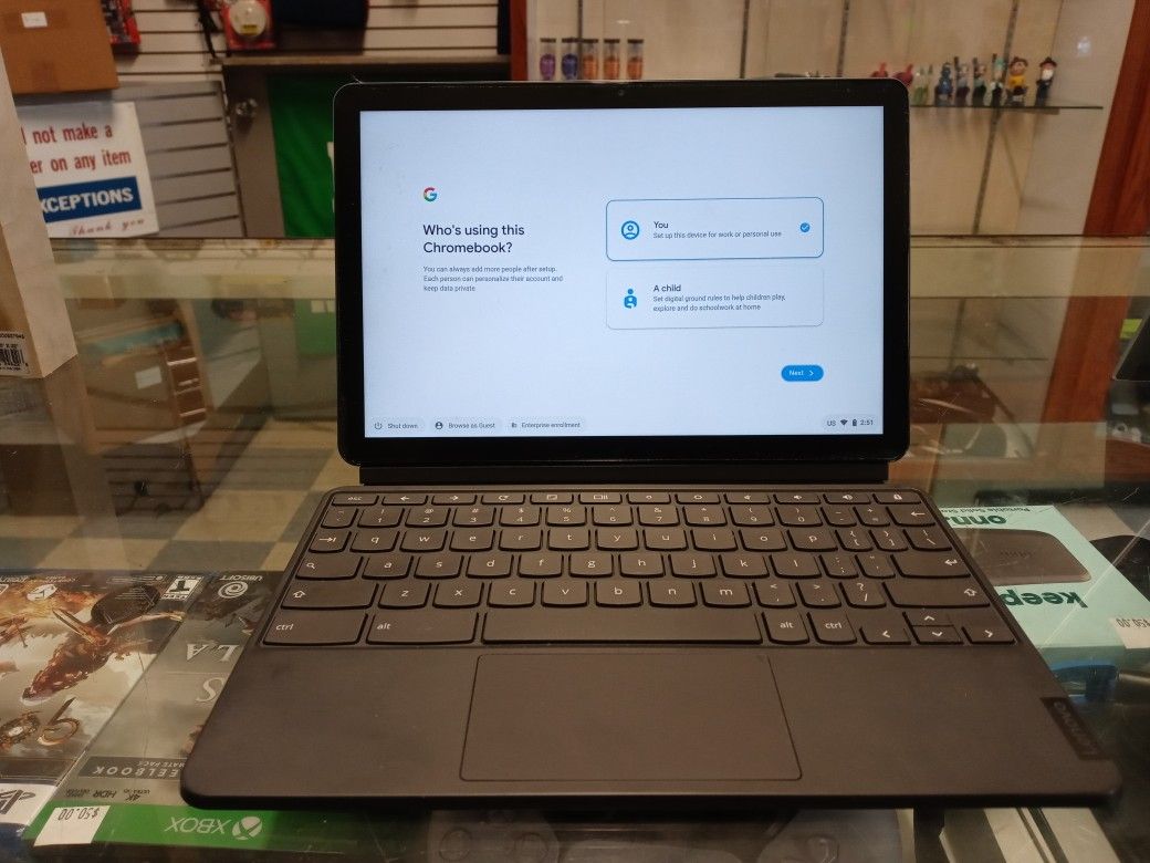 Lenovo IdeaPad Duet Chromebook 2 In 1