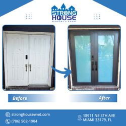Modern Impact Doors | Single & Double | Hurricane Approved