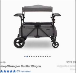 Jeep Wrangler Stroller Wagon
