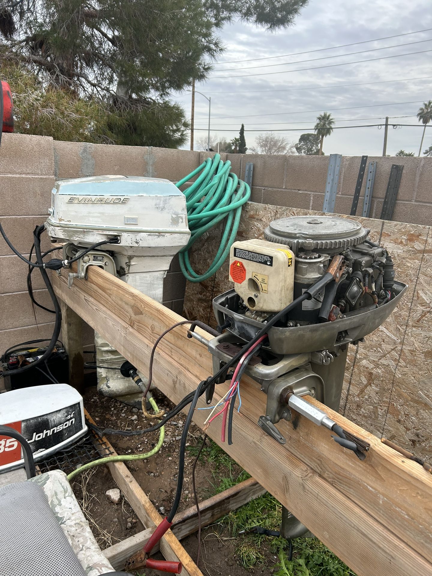 Two Outboards motors 