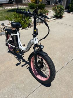 Euybike ebike long range fat tire folding e bike