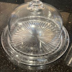 Small Glass Used For Bread 