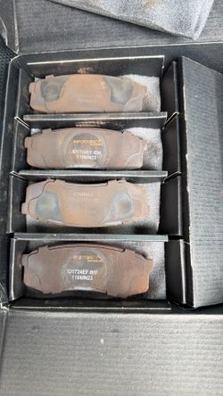 Used brake pads