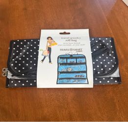 New travel jewelry roll bag