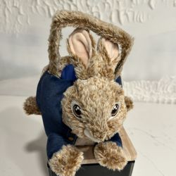 Easter Plush Peter Rabbit Basket Bunny Soft Plush Dan Dee Collector’s Choice (A7)